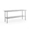 Flash Furniture 72"W Stainless 18 Gauge Work Table - Undershelf NH-WT-3072-GG - alternate 1